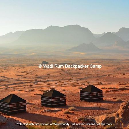 Wadi Rum Backpacker Camp Eksteriør billede