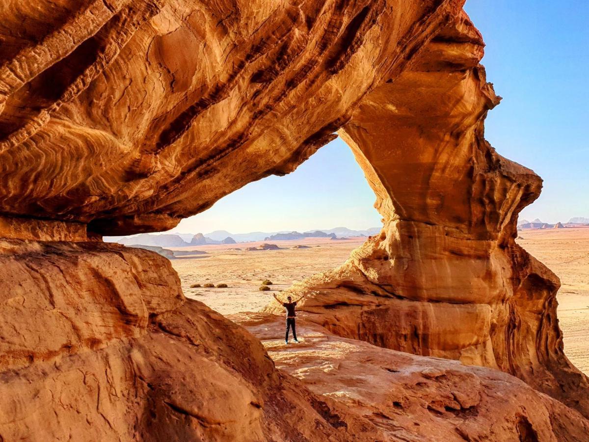 Wadi Rum Backpacker Camp Eksteriør billede