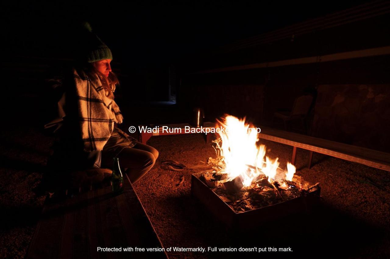 Wadi Rum Backpacker Camp Eksteriør billede