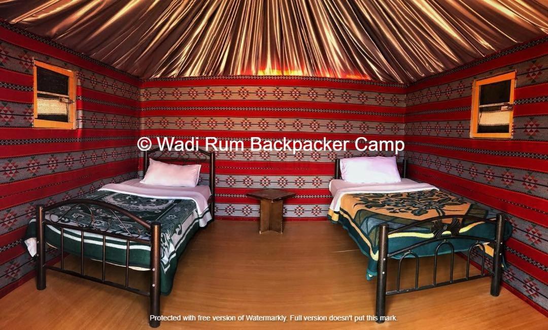 Wadi Rum Backpacker Camp Eksteriør billede