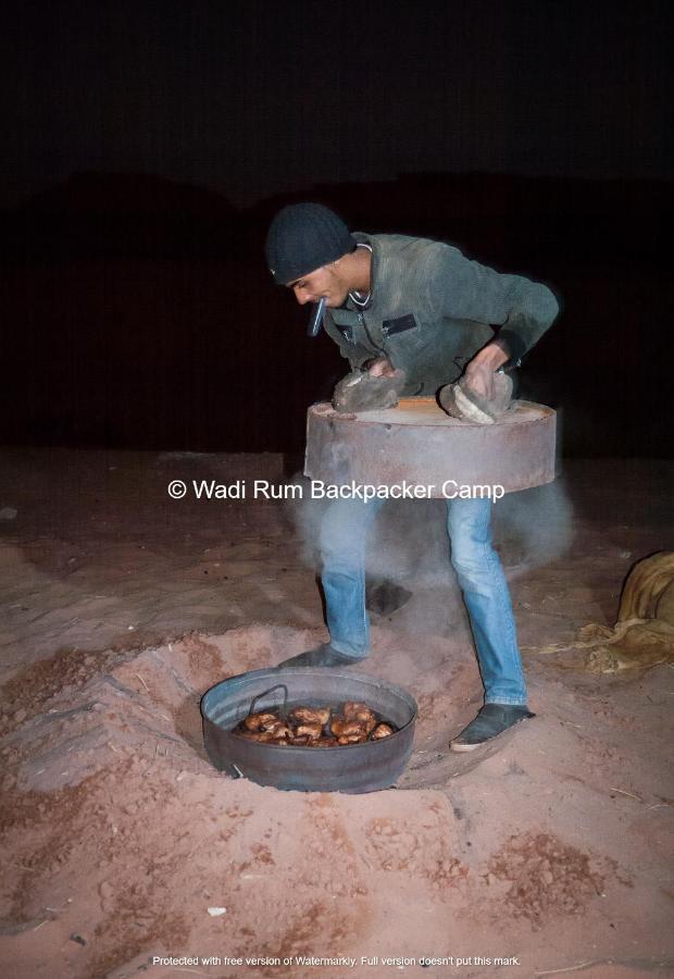 Wadi Rum Backpacker Camp Eksteriør billede