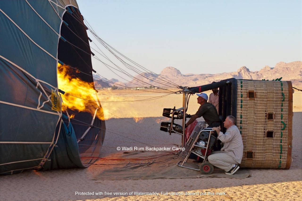Wadi Rum Backpacker Camp Eksteriør billede